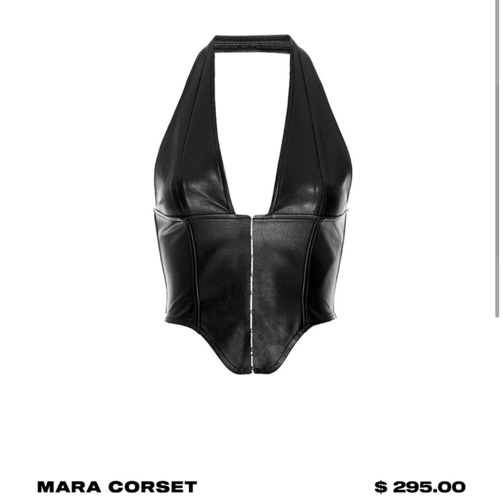 MIAOU Mara corset top NWT